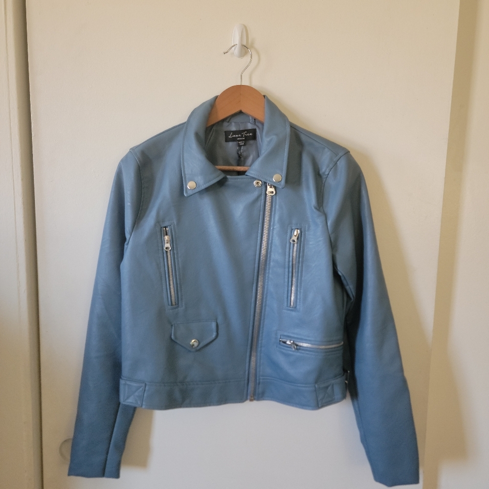 Faux Leather Jacket